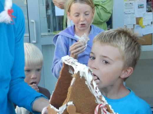 ... und dann wird das Lebkuchenhaus abgerissen!